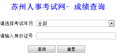 江苏苏州2014年经济师考试成绩查询入口
