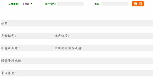 重庆2015高级会计师考试成绩查询入口