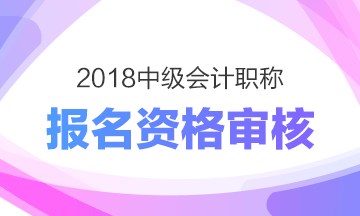 海南2018年中级会计职称现场审核地点及资料