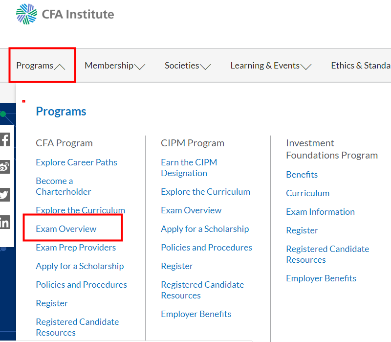 CFA报名流程