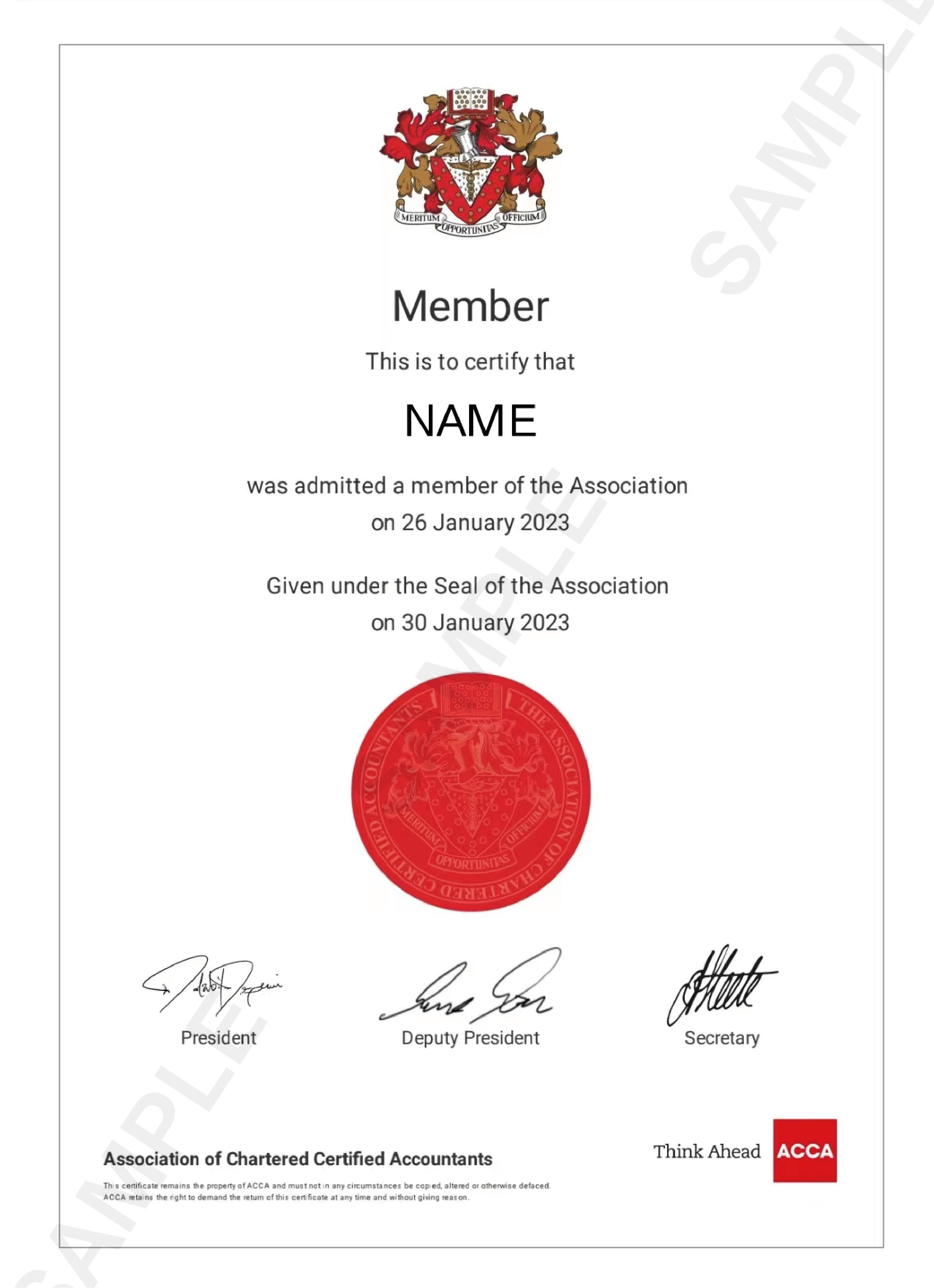 ACCA Member